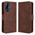 HTC U24 Pro Cardholder Series Portemonnee Hoesje - Bruin