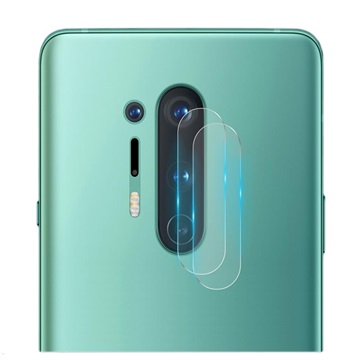 OnePlus 8 Pro Hoed Prince Cameralens Beschermer van Gehard Glas - 2 St.