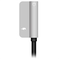 Hat Prince HC-13 USB-C / 3.5mm & Type-C Audio Adapter - Zilver