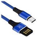Hat Prince HC-18 USB 2.0 / USB-C Kabel - 1m - Blauw