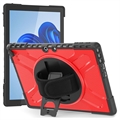 iPad Mini (2021) Heavy Duty 360-hoes met draagriem - Zwart
