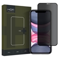 iPhone 11 / iPhone XR Hofi Anti Spy Pro+ Privacy Glazen Screenprotector - Zwarte Rand