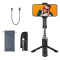 Hohem iSteady Q Smartphone Gimbal met Selfie Stick - Zwart
