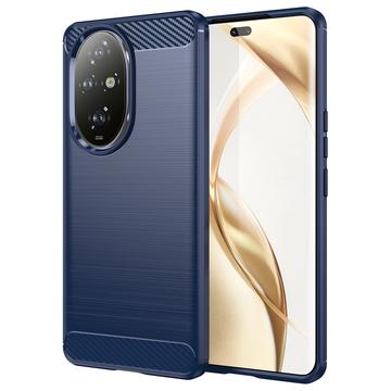 Honor 200 Pro Geborsteld TPU Hoesje - Koolstofvezel