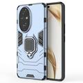 Honor 200 Pro Hybride Hoesje met Ringhouder - Blauw