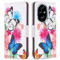 Honor 200 Pro Wonder Series Portemonnee Hoesje - Vlinders