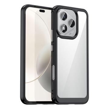 Honor 400 Lite/X70i Anti-Shock Hybride Hoesje - Zwart