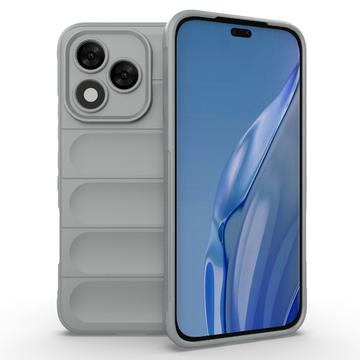 Honor 400 Lite Rugged TPU Hoesje - Lichtgrijs