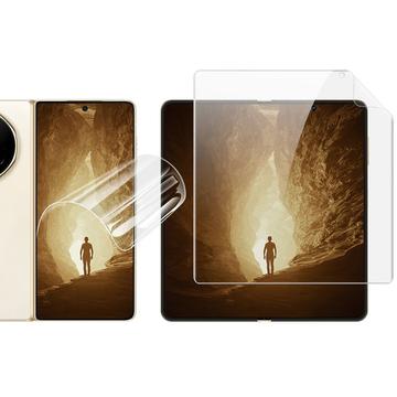 Honor Magic V5 Imak Hydrogel IV Beschermingsset - 2 stuks. - Transparant