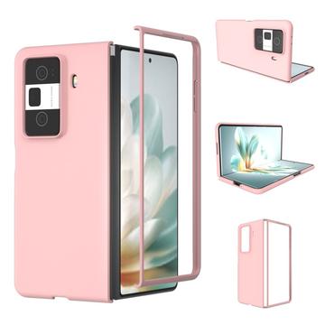 Honor Magic Vs3 Geruberiseerd Kunststof Hoesje - Pink