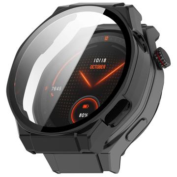 Honor Watch 5 Ultra Plastic Hoesje met Glazen Screenprotector