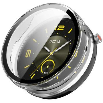 Honor Watch Fit Elegant Plastic Hoesje met Glazen Screenprotector - Doorzichtig