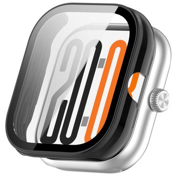 Honor Watch X5 Plastic Hoesje met Glazen Screenprotector - Zwart