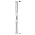 Huawei Band 6, Honor Band 6 Roestvrij Stalen Band - 37mm - Zilver