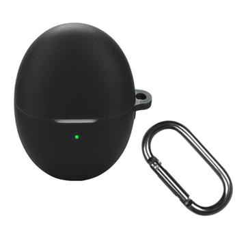 Huawei FreeBuds 6 siliconen hoesje met karabijnhaak
