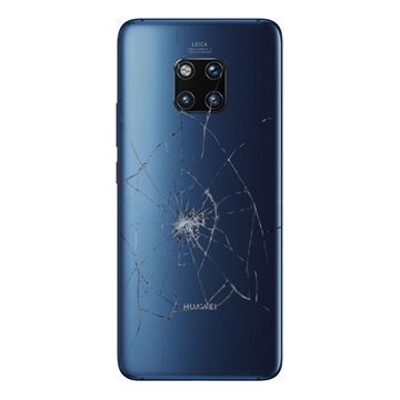 Huawei Mate 20 Pro Batterij Cover Reparatie - Blauw