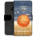 Huawei Mate 20 Pro Premium Portemonnee Hoesje - Basketbal