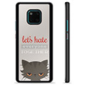 Huawei Mate 20 Pro beschermhoes - Angry Cat
