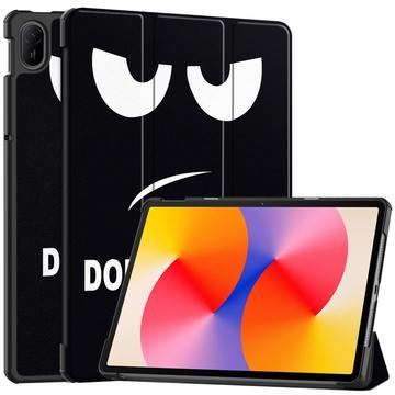 Huawei MatePad SE 11 Tri-Fold Series Smart Folio Case - Raak Me Niet Aan