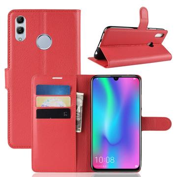 Huawei P Smart (2019) Wallet Case met Magnetische Sluiting - Rood