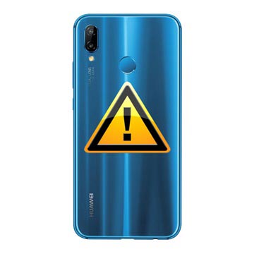 Huawei P20 Lite Batterij Cover Reparatie - Blauw