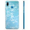 Huawei P20 Lite TPU Case - Blauw Marmer
