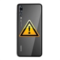 Huawei P20 Pro Batterij Cover Reparatie - Zwart