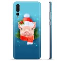 Huawei P20 Pro TPU-hoesje - Winter Piggy