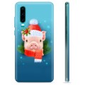 Huawei P30 TPU Case - Winter Piggy