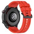 Huawei Watch Ultimate Soft Siliconen Band - Rood