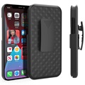 iPhone 13 Pro Hybrid Case met Riemclip - Zwart