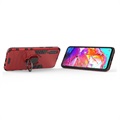 Samsung Galaxy A70 Hybrid Case met Ringhouder - Rood