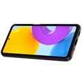 Samsung Galaxy M52 5G Hybrid Case met Ringhouder - Zwart