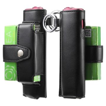 IQOS ILUMA i One/ILUMA One E-sigaret Leren Etui - Zwart