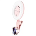 iCarer Family Beauty Selfie LED Licht & Camera Lens