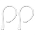 Imak Anti-verloren Apple AirPods 3 TPU Oorhaken - Wit