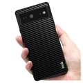 Imak LX-5 Google Pixel 6 Hybrid Case - Koolstofvezel - Zwart