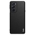 Imak LX-5 Motorola Edge X30 Hybrid Case - Koolstofvezel - Zwart