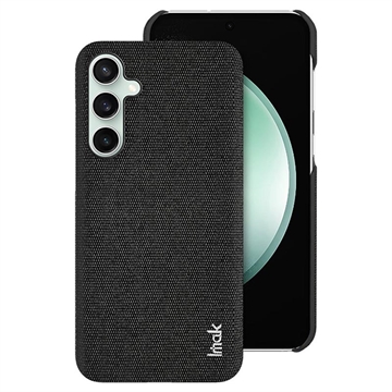 Samsung Galaxy S24 FE Imak Ruiyi Hybride Hoesje - Koolstofvezel - Zwart