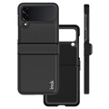 Imak Ruiyi Samsung Galaxy Z Flip4 5G Hybrid Case - Koolstofvezel - Zwart