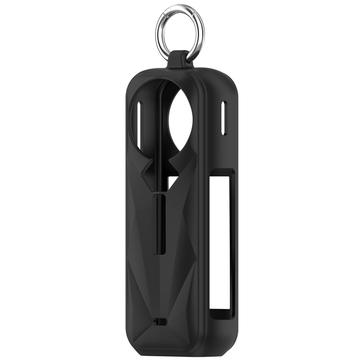 Insta360 X5 schokbestendige siliconen hoes - zwart