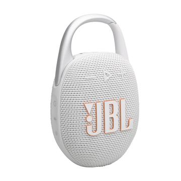 JBL Clip 5 Waterdichte Bluetooth-luidspreker - Wit