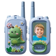 JK200 Kinder Video Walkie-Talkie met Camera - 2 stuks.