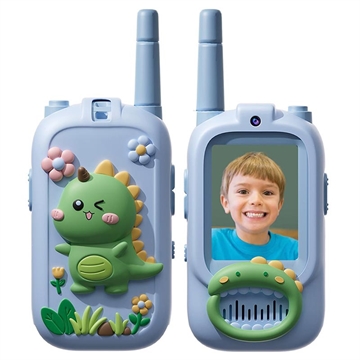 JK200 Kinder Video Walkie-Talkie met Camera - 2 stuks.
