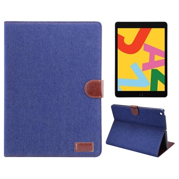 Jeans Series iPad 10.2 2019/2020/2021 Folio Case - Blauw