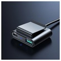 Joyroom JR-CL05 5-Poort Snelle Autolader - 2x PD USB-C, 3x QC3.0 USB - 72W