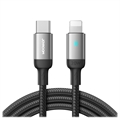 Baseus Explorer USB-C / Lightning Kabel 20W - 1m - Zwart