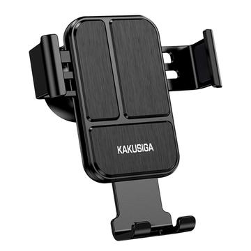 KAKUSIGA KSC-715A Saite Serie Stabiele Driehoek Structuur Telefoon Klem Smartphone Houder Auto Ontluchter Smartphone Beugel