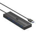 KAWAU H305-120 Snelle 4-poorts USB-hub USB 3.0-splitter voor laptop, flashdrive, keyborad