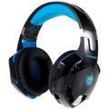 KOTION EACH G2000BT Stereo Gaming Headset Noise Cancelling Over Ear hoofdtelefoon met afneembare microfoon - Blauw